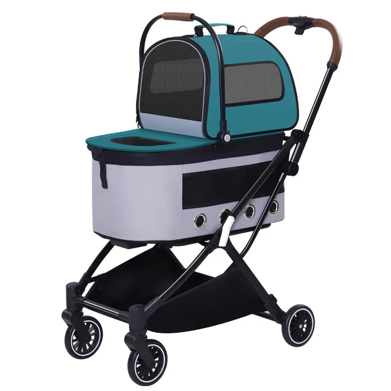 Stroller Anifeiliaid Anwes Plygu